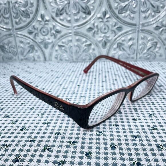 Ray-Ban Eyeglasses Frames RB5063 2181 Black Red FRAMES ONLY 50-16-130 Casual - Picture 3 of 6